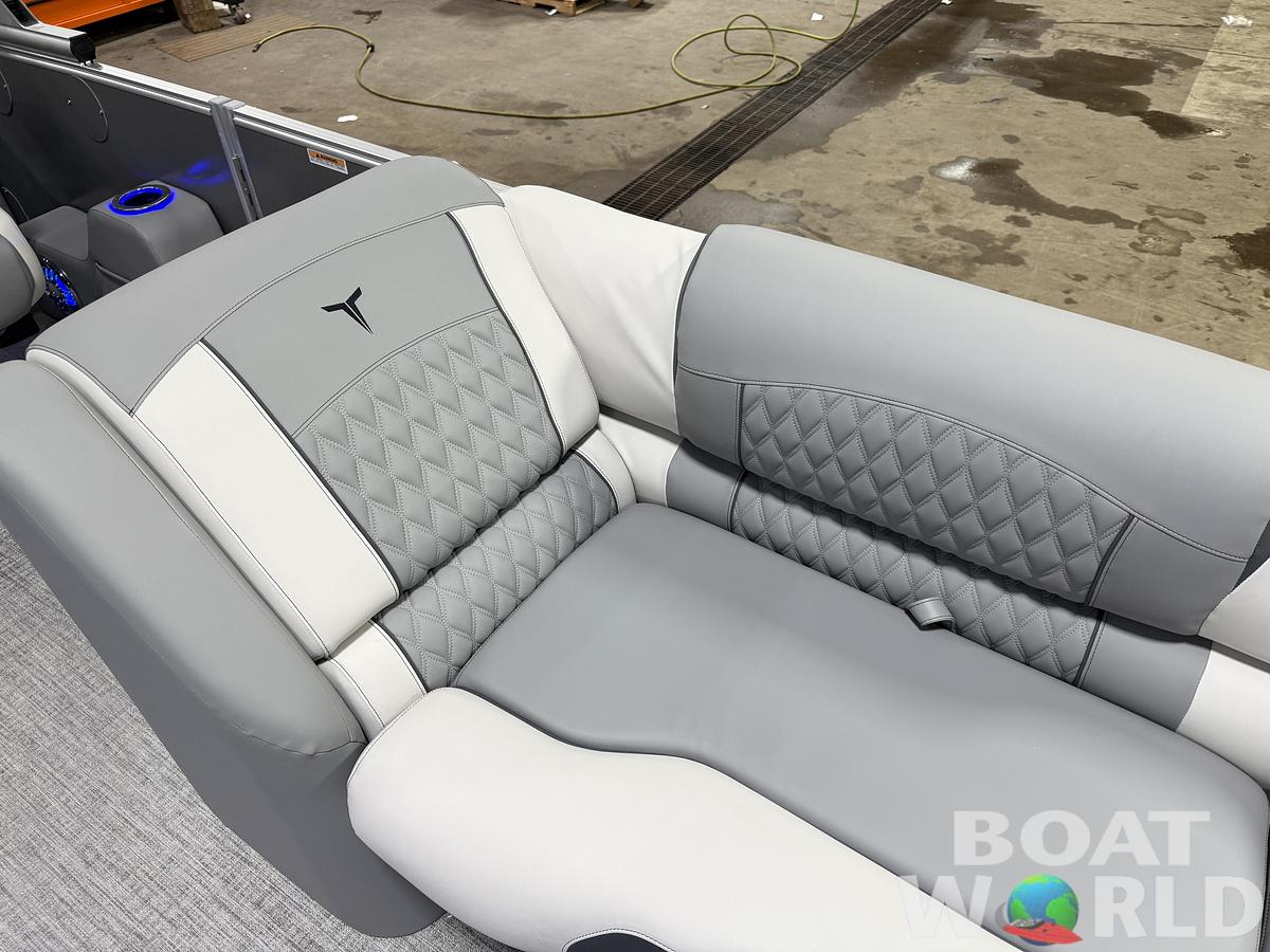 2025 Tahoe Pontoons Cascade 2385 Quad Lounge Shift SS Tritoon & Honda 4-Stroke EFI