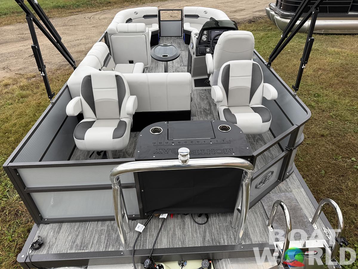 2025 Montego Bay 8522 Fish & Cruise Tritoon & Honda 150HP 4-Stroke EFI