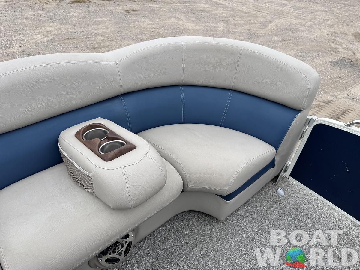 Used 2013 Premier 250 Intrigue Pontoon with 140HP Suzuki Fourstroke EFI