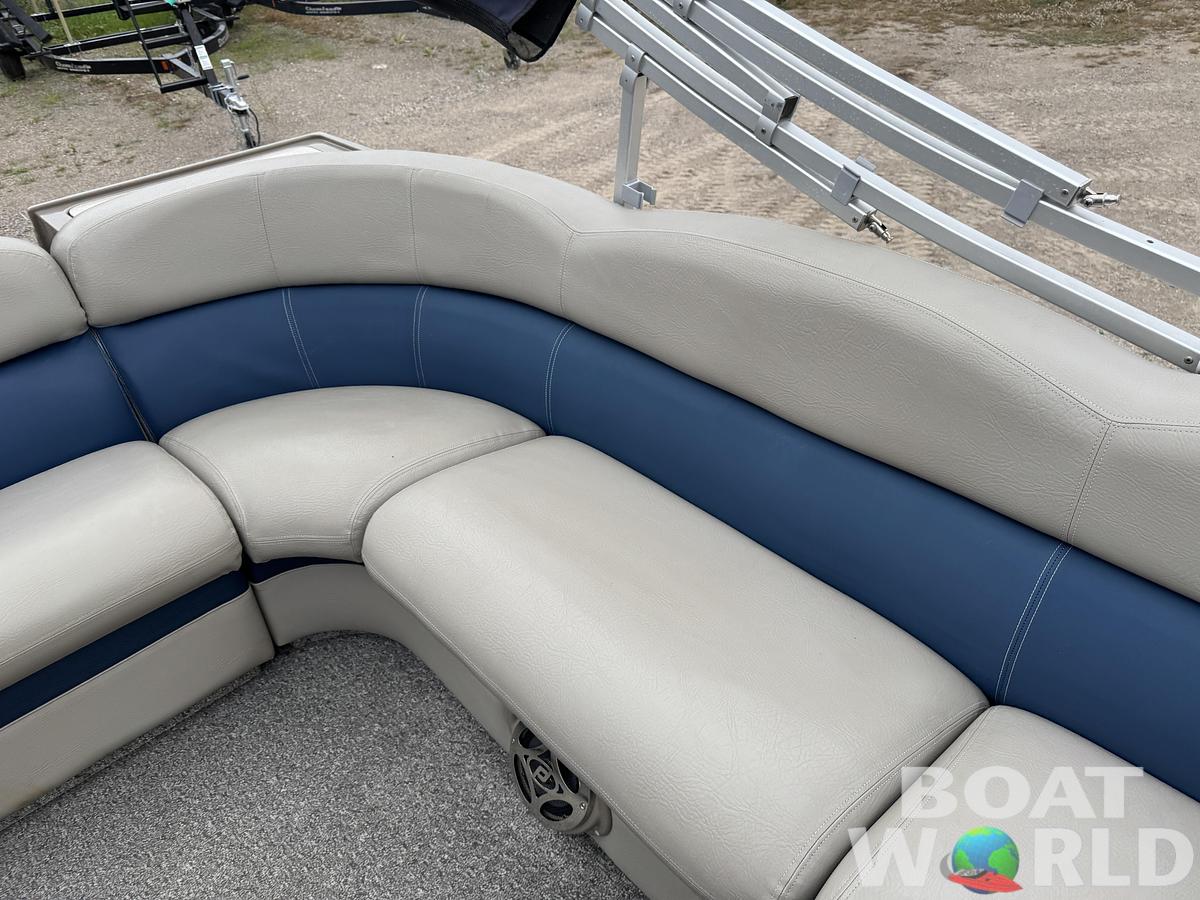 Used 2013 Premier 250 Intrigue Pontoon with 140HP Suzuki Fourstroke EFI