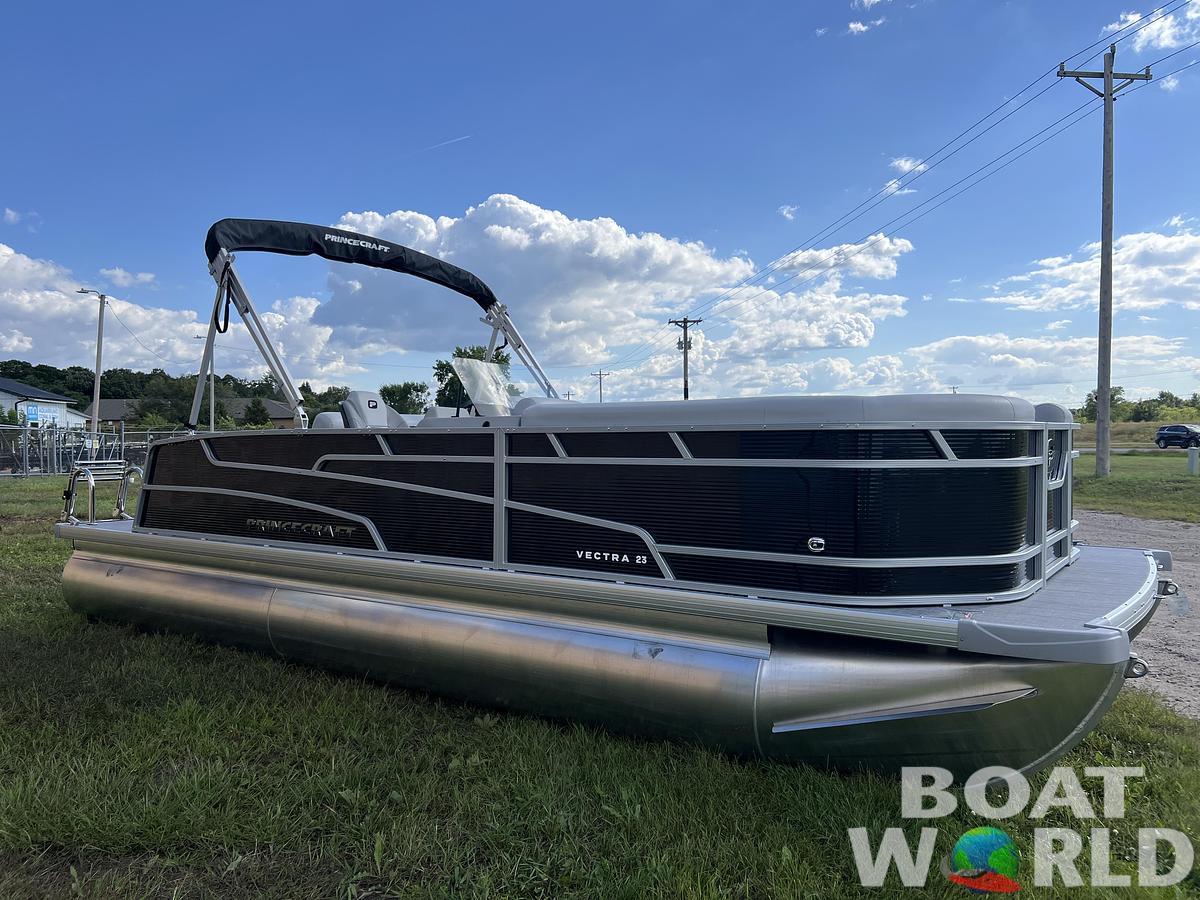 2026 Princecraft Vectra 23 RL SS Swingback Pontoon & Mercury 4-Stroke EFI
