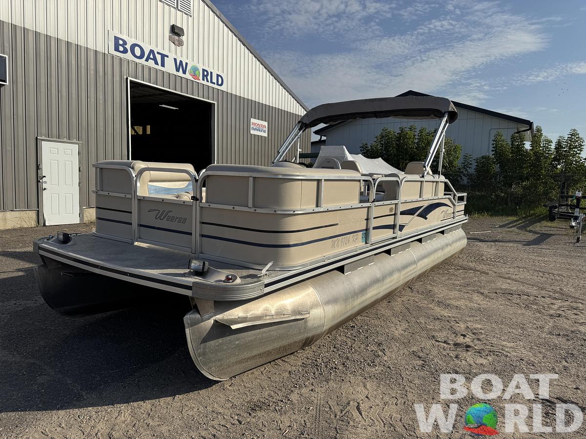 Used 2009 Weeres Family Fish Deluxe 220 Pontoon
