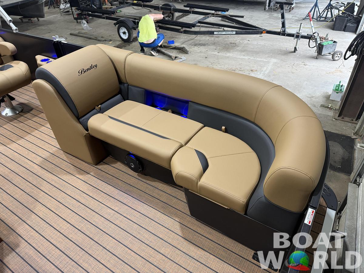 2027 Bentley Legacy 220 Swingback Pontoon & 4-Stroke Outboard $43995