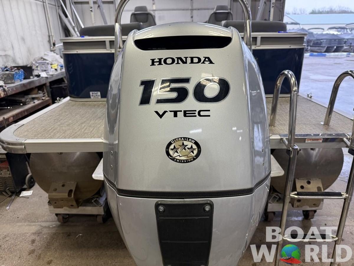 Used 2022 Tahoe Pontoons LTZ 2385 Quad Lounge Tritoon Pontoon & Honda 4-Stroke EFI