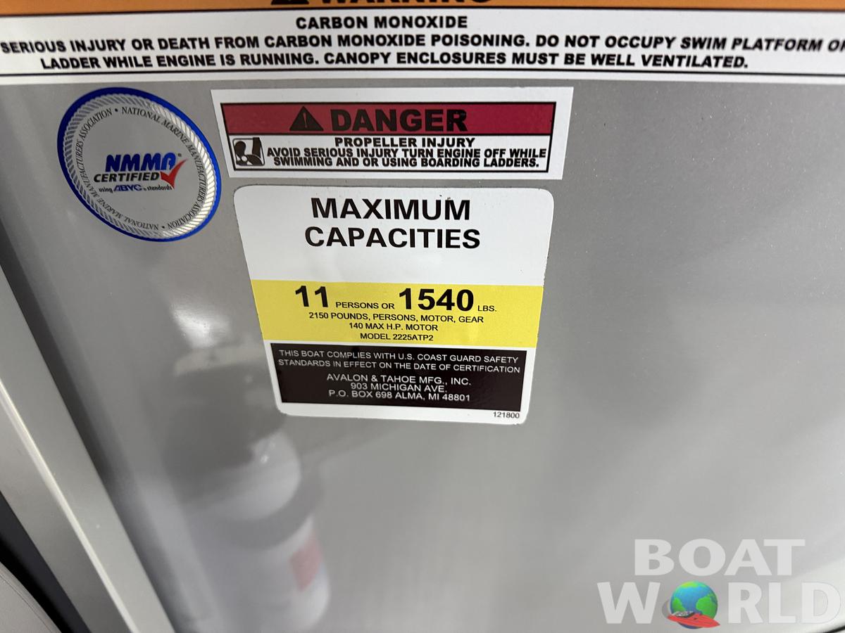 2025 Tahoe Pontoons LTZ 2385 Swingback (VRL) Pontoon & Honda 4-Stroke EFI