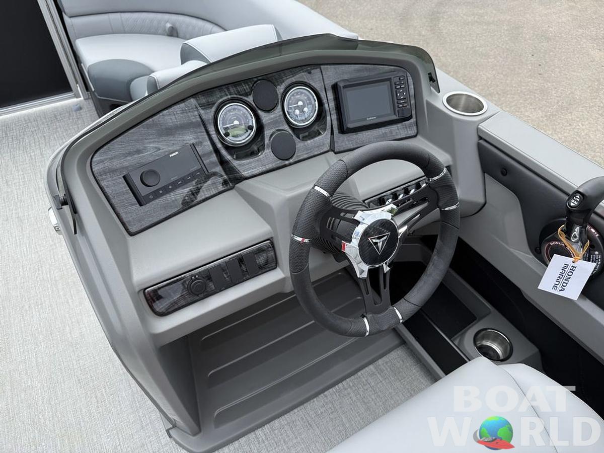 2025 Tahoe Pontoons LTZ 2385 Quad Lounge Shift Flip & Honda 4-Stroke EFI