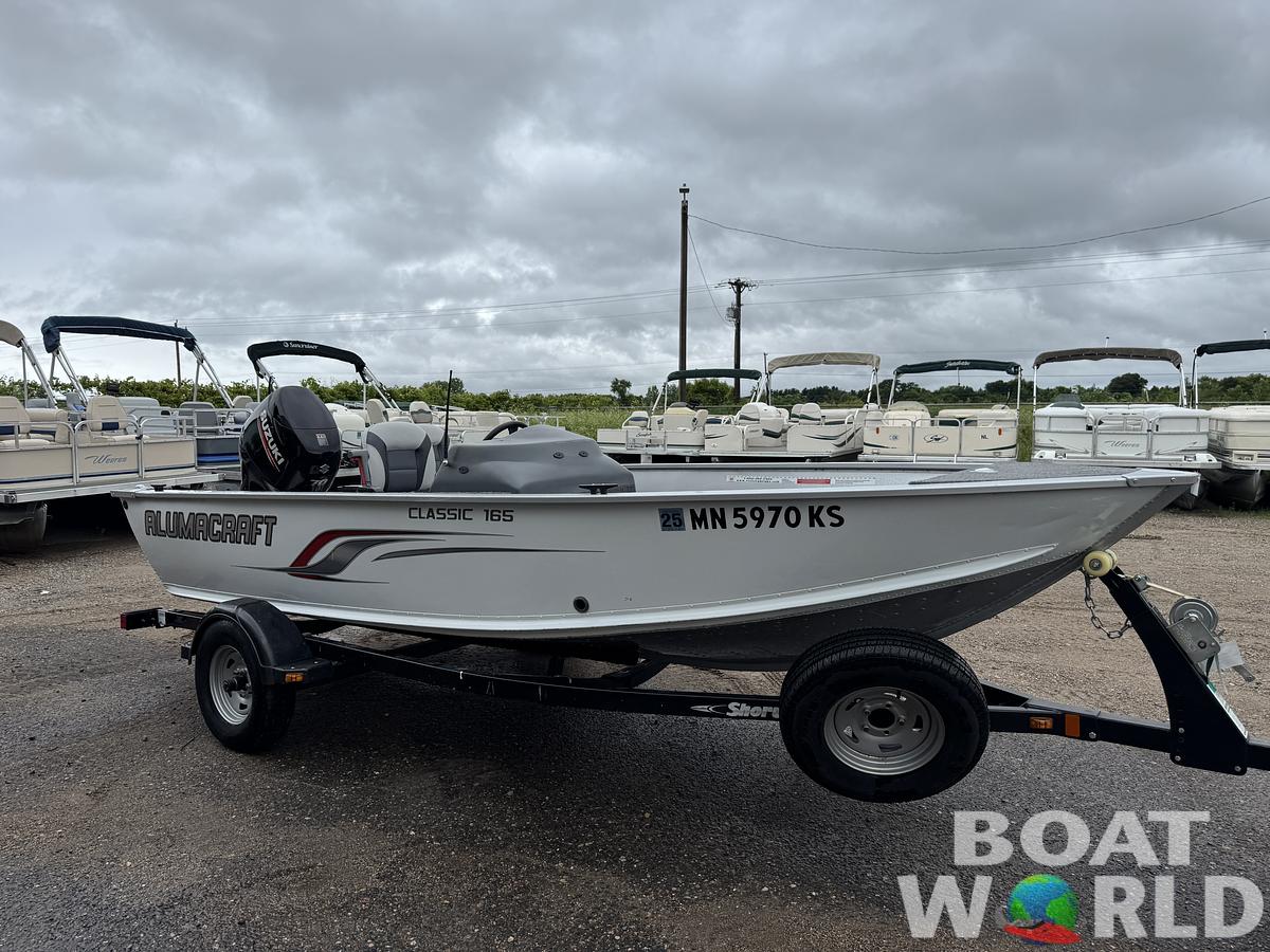 Used 2011 Alumacraft  Classic 165 with 70HP Suzuki Fourstroke EFI
