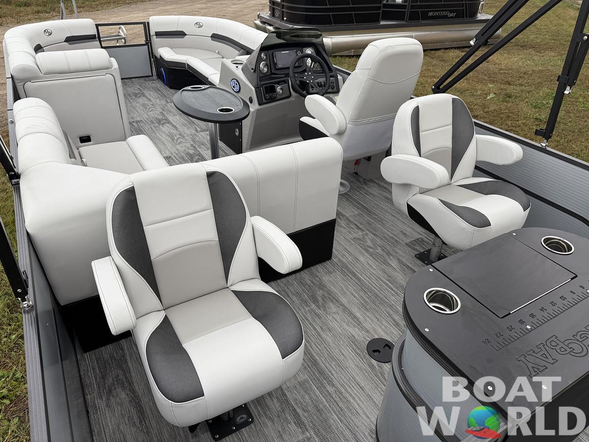 2025 Montego Bay 8522 Fish & Cruise Tritoon & Honda 150HP 4-Stroke EFI