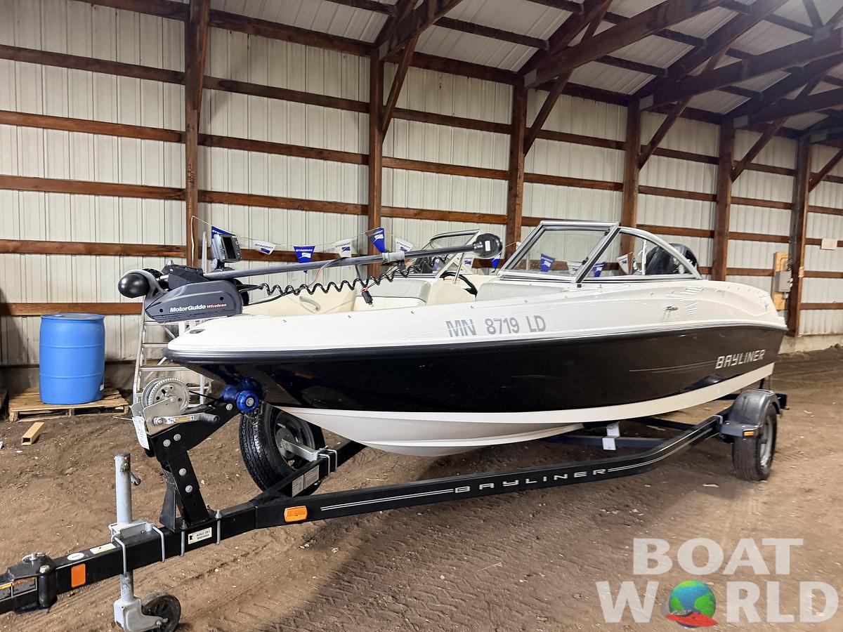 Used 2013 Bayliner 170 Fish & Ski with Single Axle Trailer & 115HP Mercury 4Stroke - $12,995
