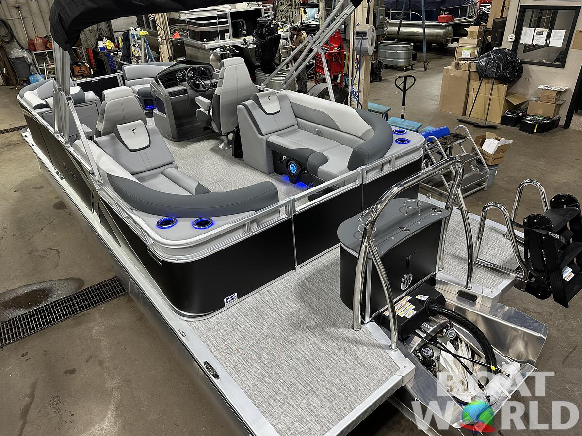 2025 Tahoe Pontoons LTZ 2385 Quad Lounge Tritoon & Honda 4-Stroke EFI