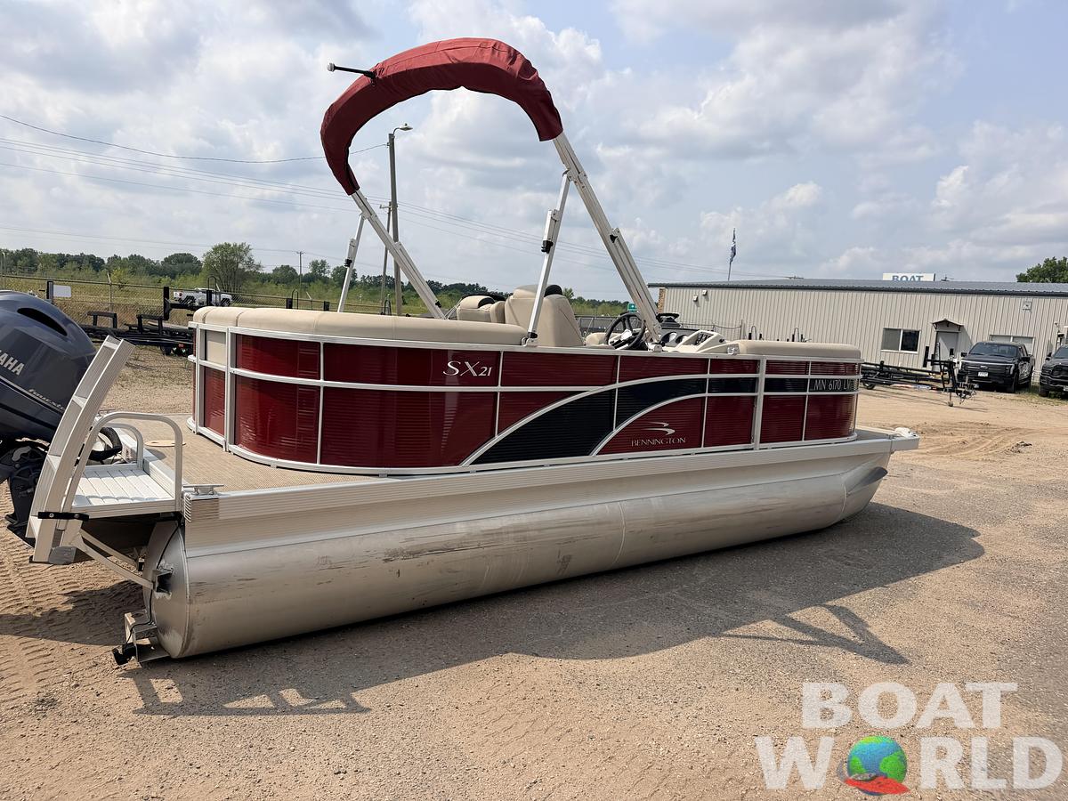 Used 2019 Bennington 21 SX Quad Lounge & Yamaha 90HP 4Stroke -$29,995