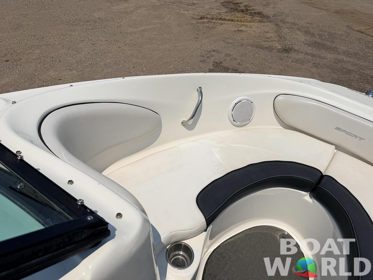 Used 2012 Sea Ray 205 Sport & 220HP 4.3L Mercruiser MPI with Tandem Axle Trailer -$15,995