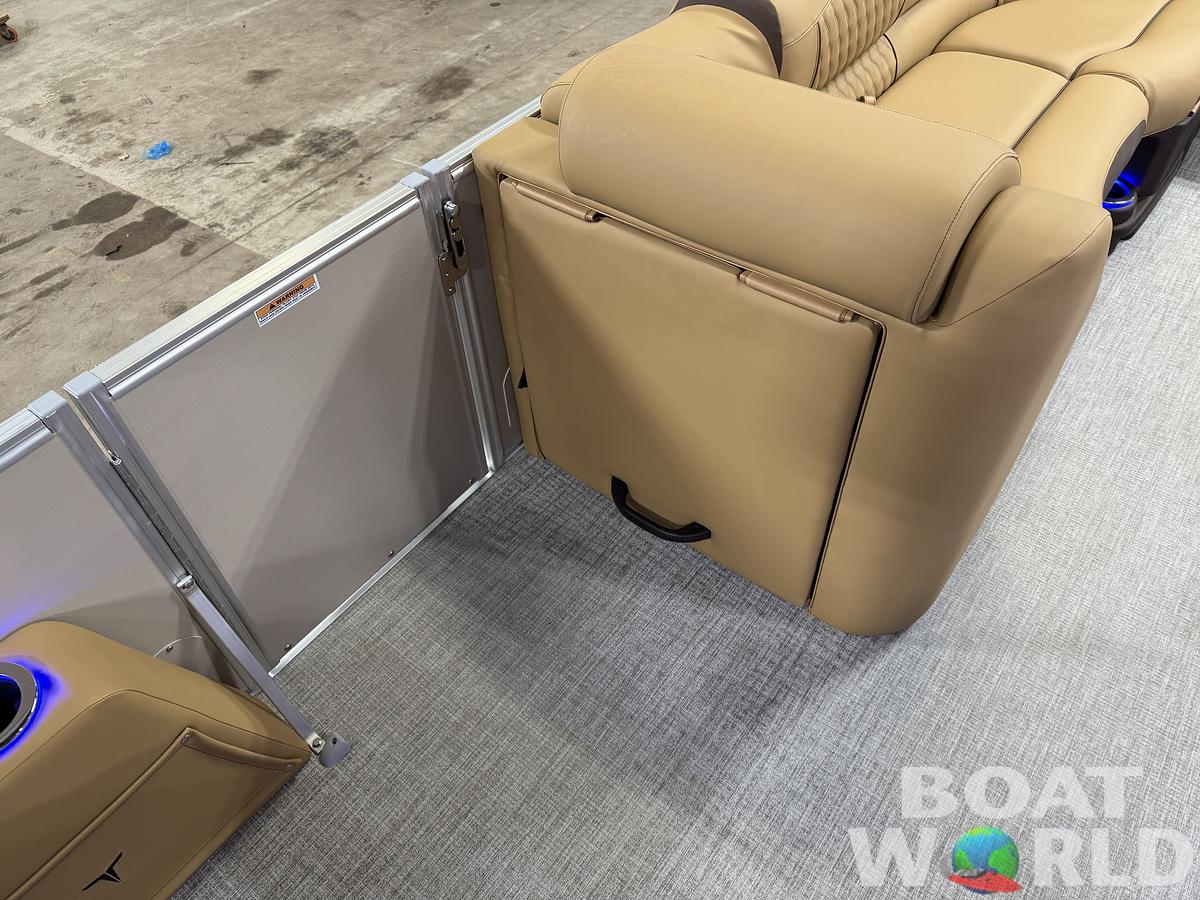 2025 Tahoe Pontoons Cascade 2385 Quad Lounge & Honda 4-Stroke EFI