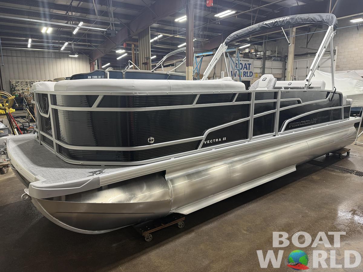 2026 Princecraft Vectra 23 RL SS Swingback Tritoon 