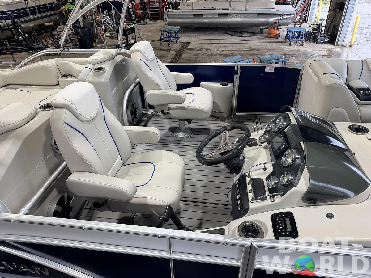 Used 2017 Sylvan S3 Rear Lounge with Sport Tower & 150HP Yamaha SHO VMAX - $39,995