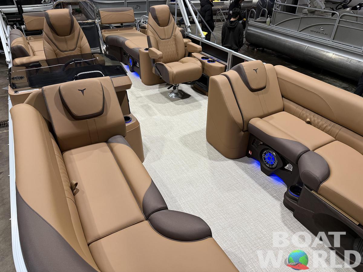 2027 Tahoe LTZ 2385 Quad Lounge Shift SS Tritoon & 4-Stroke Outboard $55995