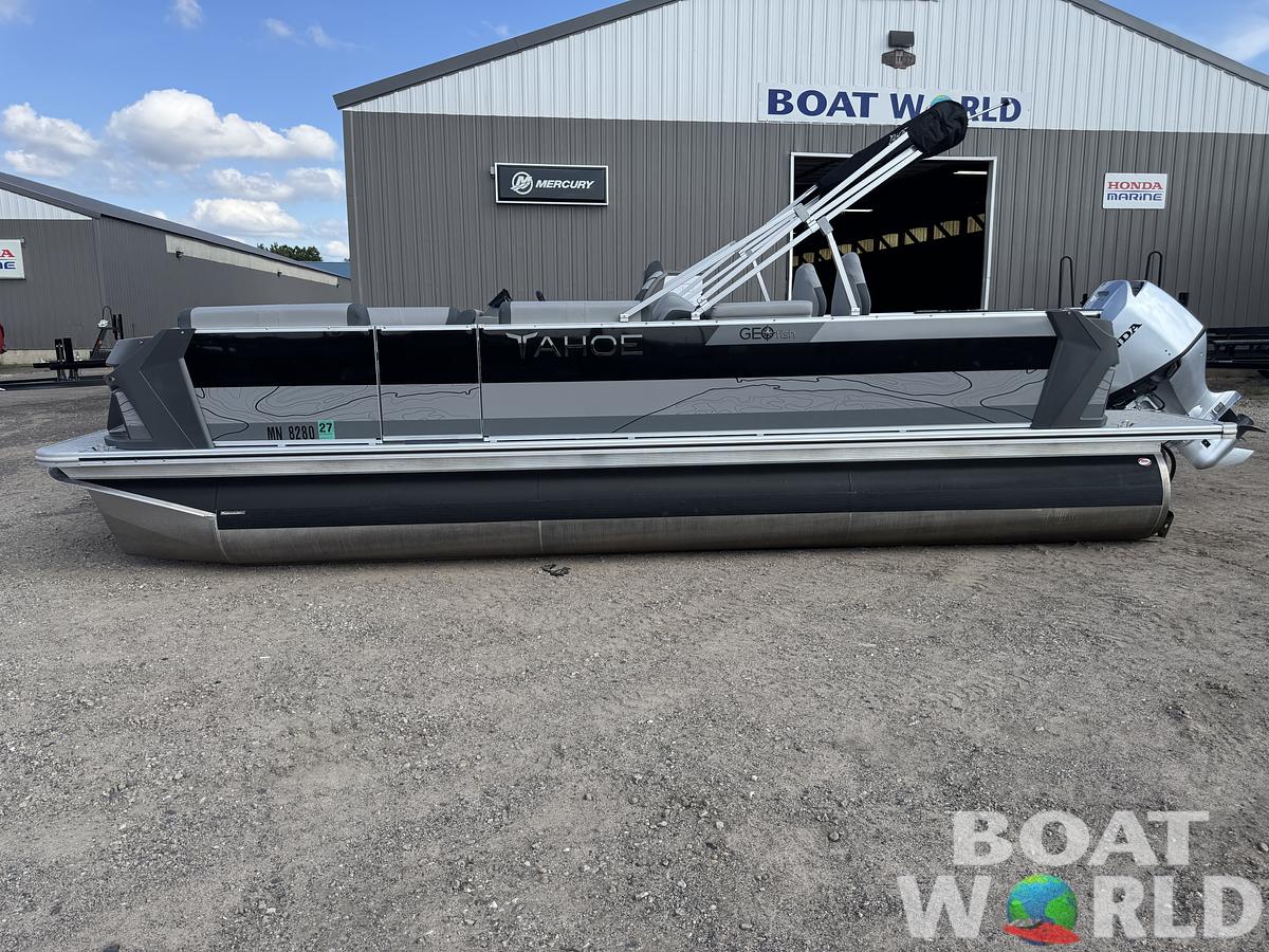 2025 Tahoe Pontoons GEOfish 2385 Rear Fish & Honda 4-Stroke EFI