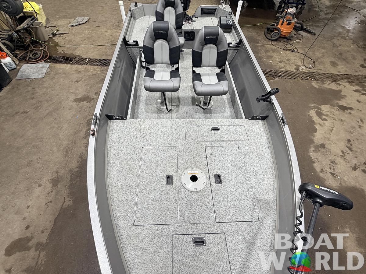 Used 2021 Crestliner 1650 Discovery Aluminum Fishing Boat - $13,995