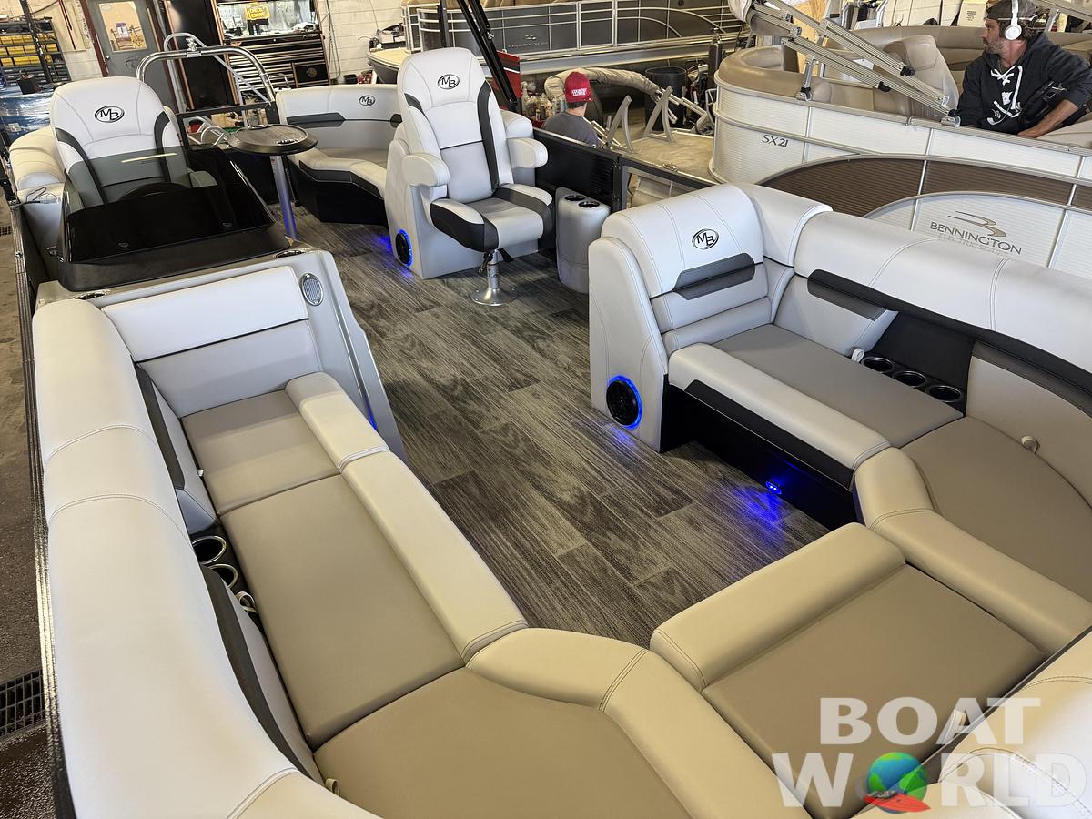 Used 2026 Montego Bay 8522 Quad Lounger BR Deluxe Pontoon 