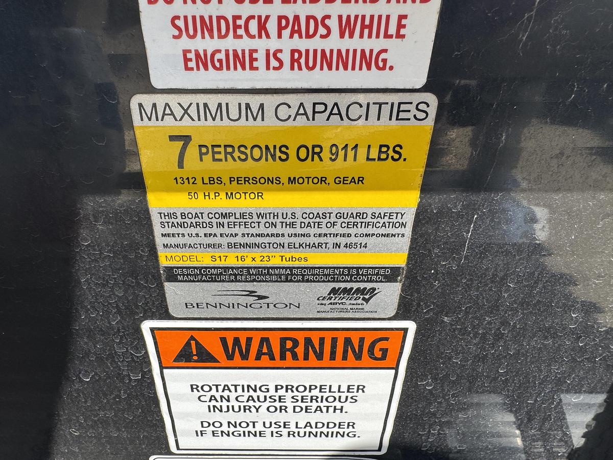 Used 2013 Bennington 17SF