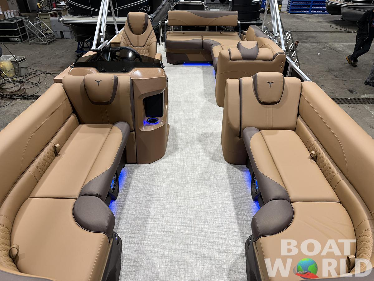 2026 Tahoe Pontoons LTZ 2385 (CRB) Cruise Rear Bench Tritoon 