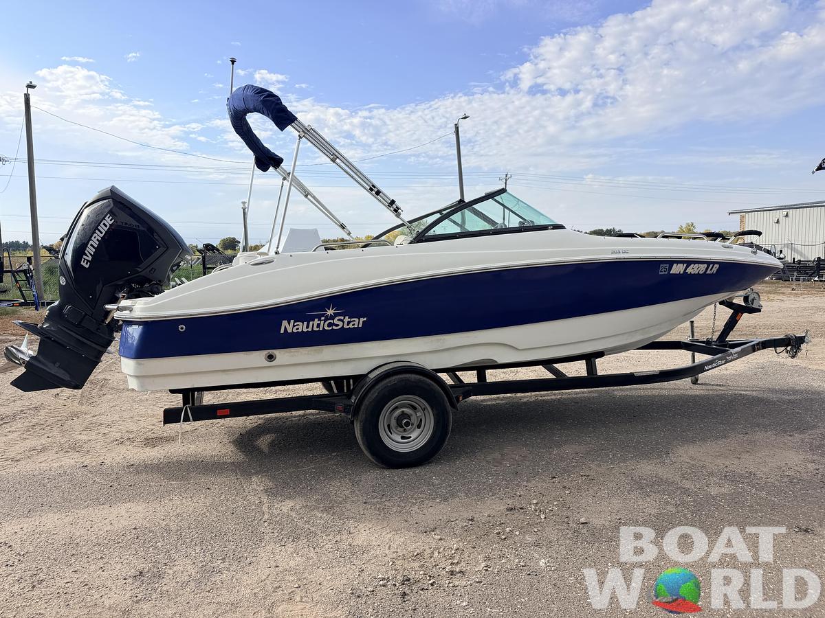 Used 2017 Nautic Star 203 DC Sport Deck &150HP Evinrude E-Tec -$24,995