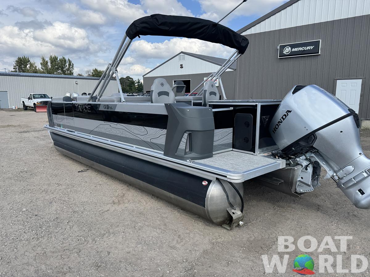 2025 Tahoe Pontoons GEOfish 2385 Rear Fish & Honda 4-Stroke EFI