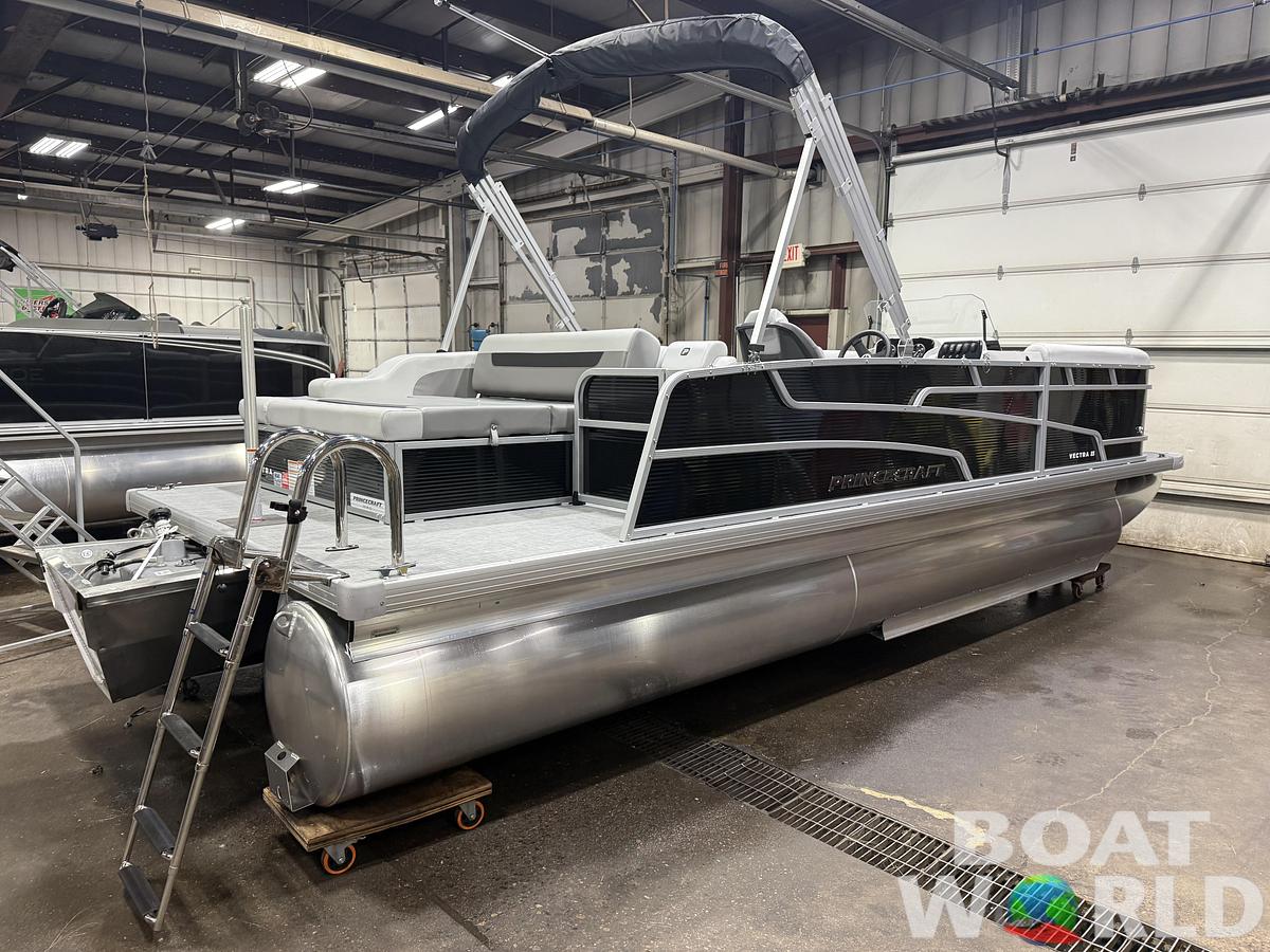 2026 Princecraft Vectra 23 RL Long Lounge Swingback Tritoon 