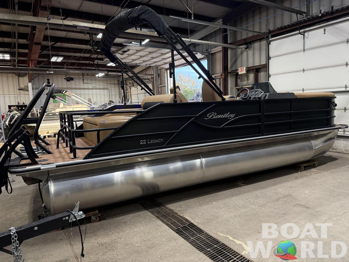 2027 Bentley Legacy 220 Swingback Pontoon & 4-Stroke Outboard $44995
