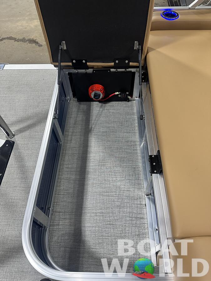 2025 Tahoe Pontoons LTZ 2385 Swingback (VRB) Windshield Tritoon & Honda 4-Stroke EFI