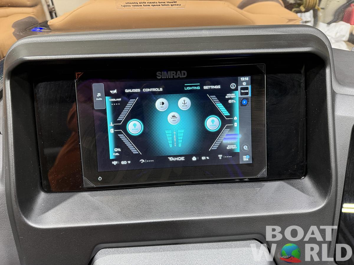 2026 Tahoe Pontoons Cascade 2385 Swingback (VRB) Tritoon & Honda 4-Stroke EFI