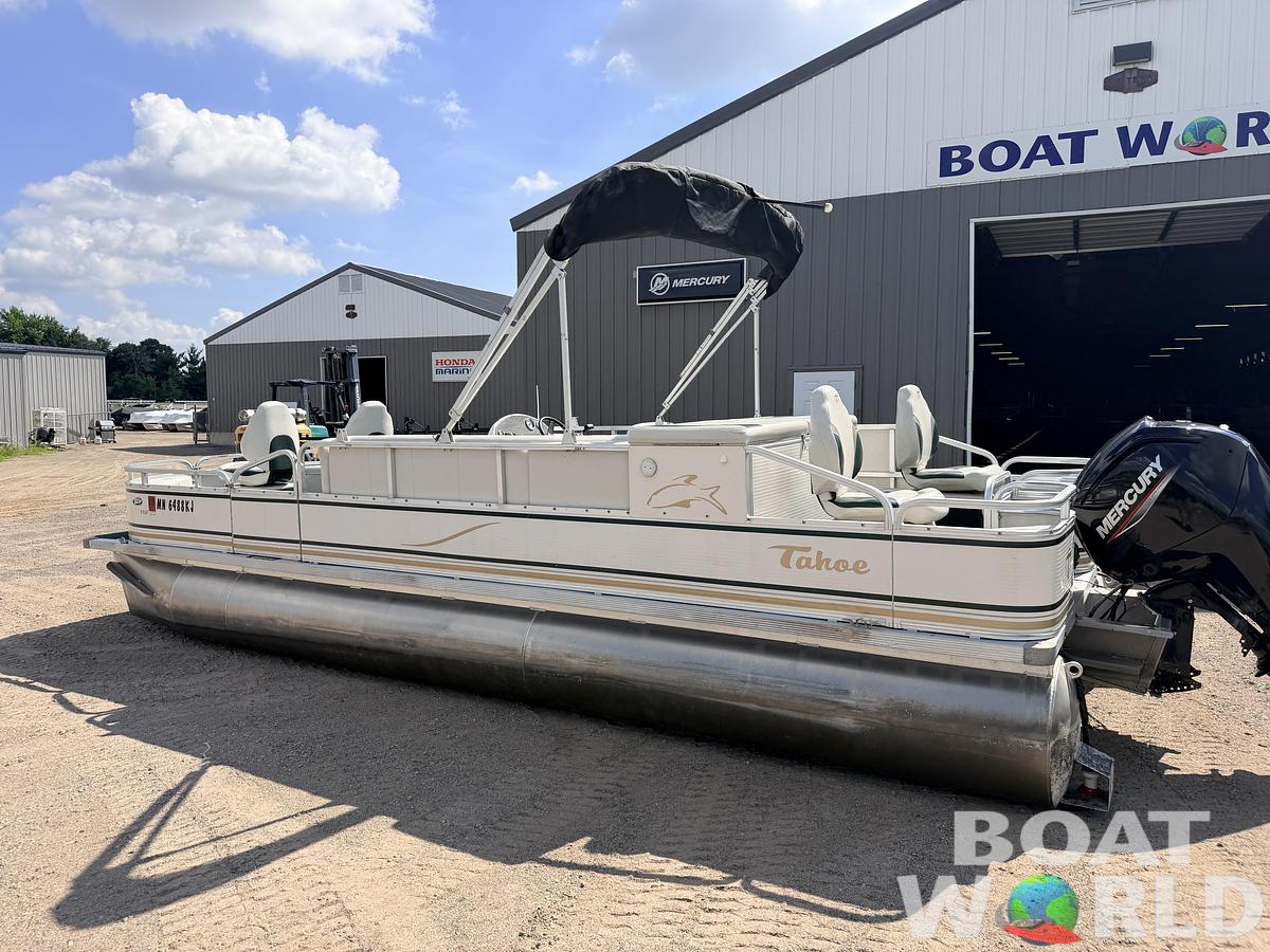 Used 2008 Tahoe Pontoons 22 Fish 'N Fun & (2021) 90HP Mercury 4Stroke EFI -$17,995