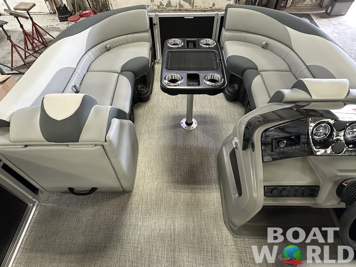 2025 Tahoe Pontoons LTZ 2385 Quad Lounge Shift Flip & Honda 4-Stroke EFI