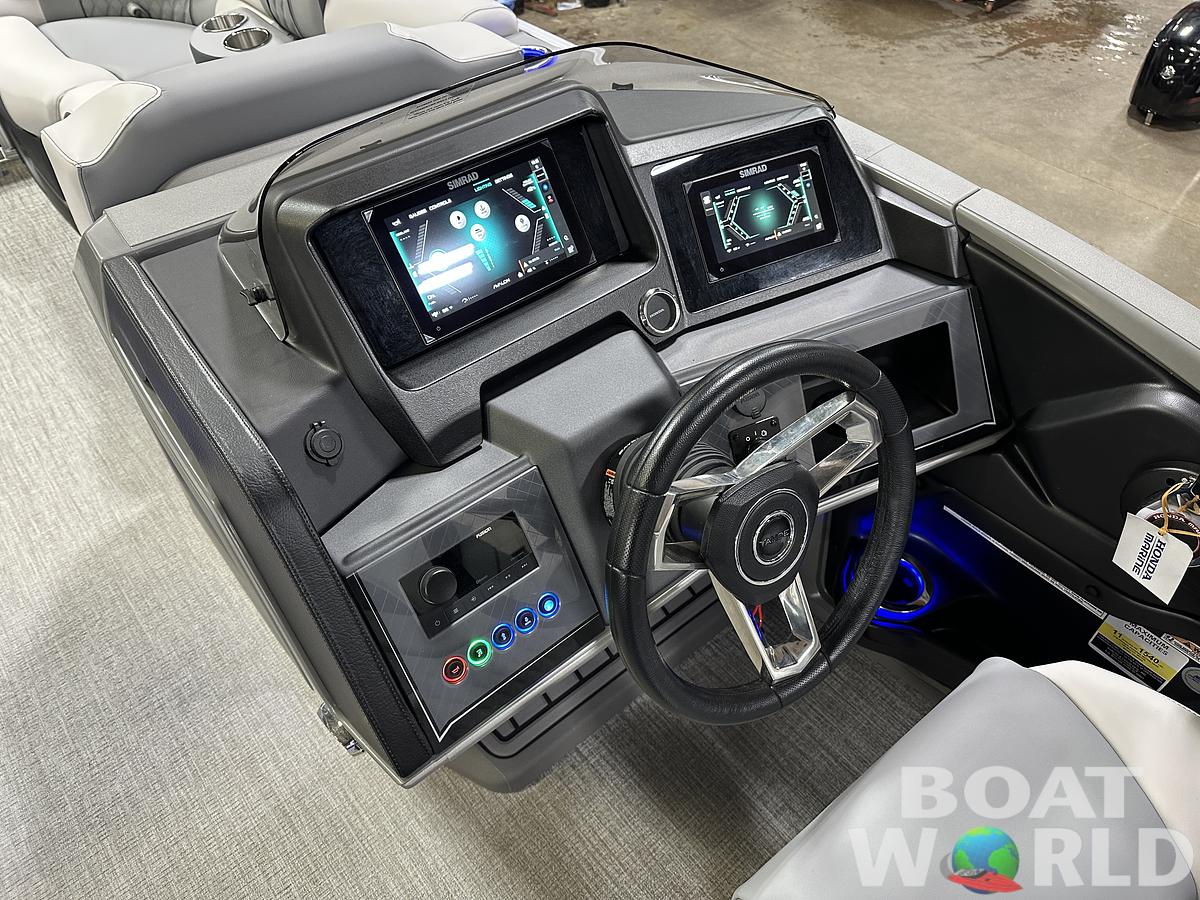 2025 Tahoe Pontoons Cascade 2385 Cruise Rear Bench (CRB) & Honda 4-Stroke EFI