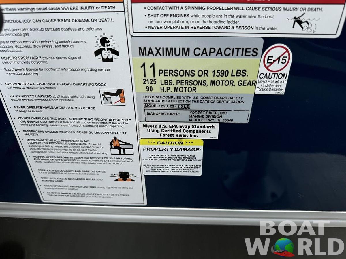Used 2022 South Bay 220 Cruise LE Pontoon