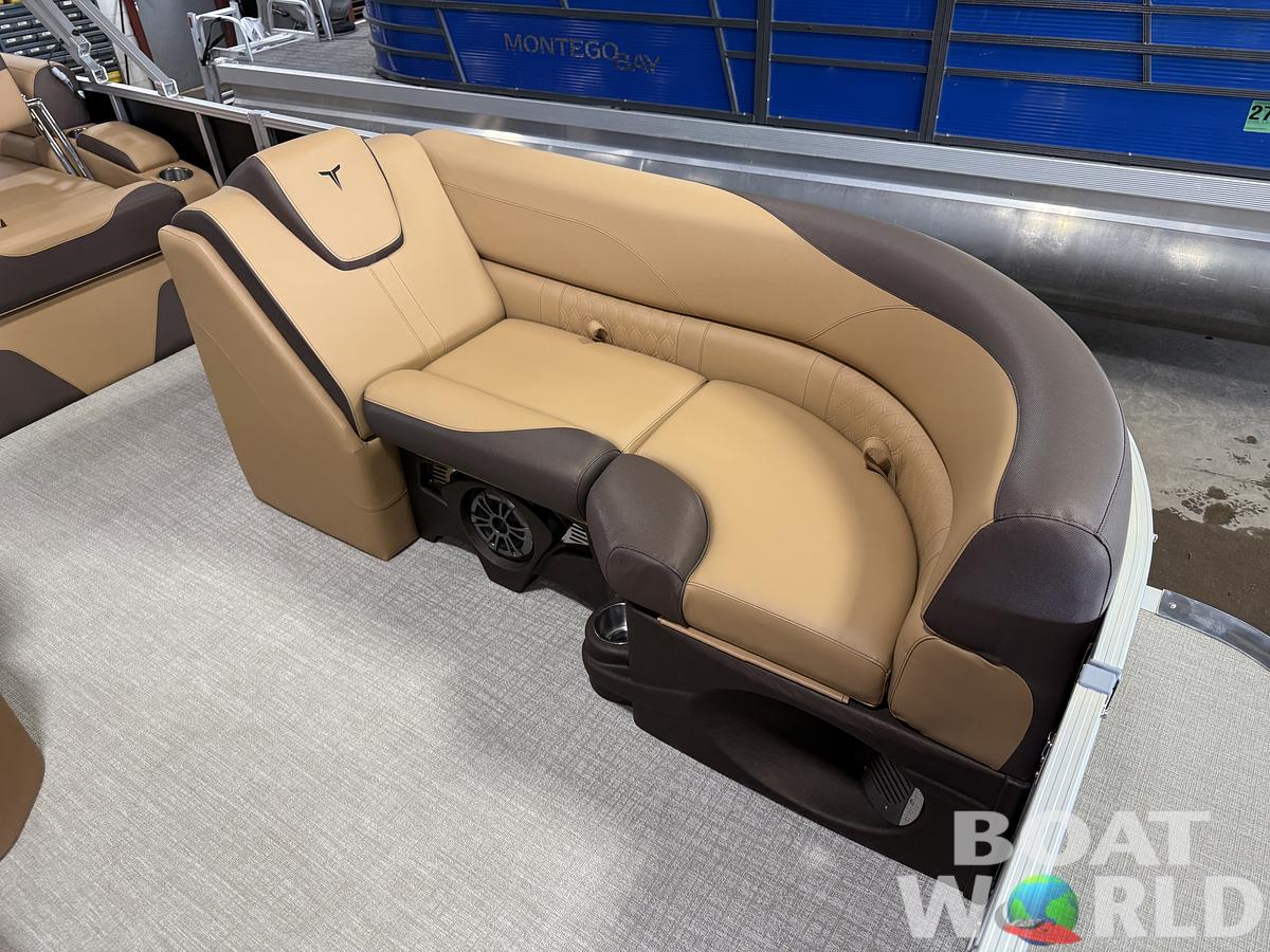 2025 Tahoe Pontoons LTZ 2385 Quad Lounge Shift Flip & Honda 4-Stroke EFI