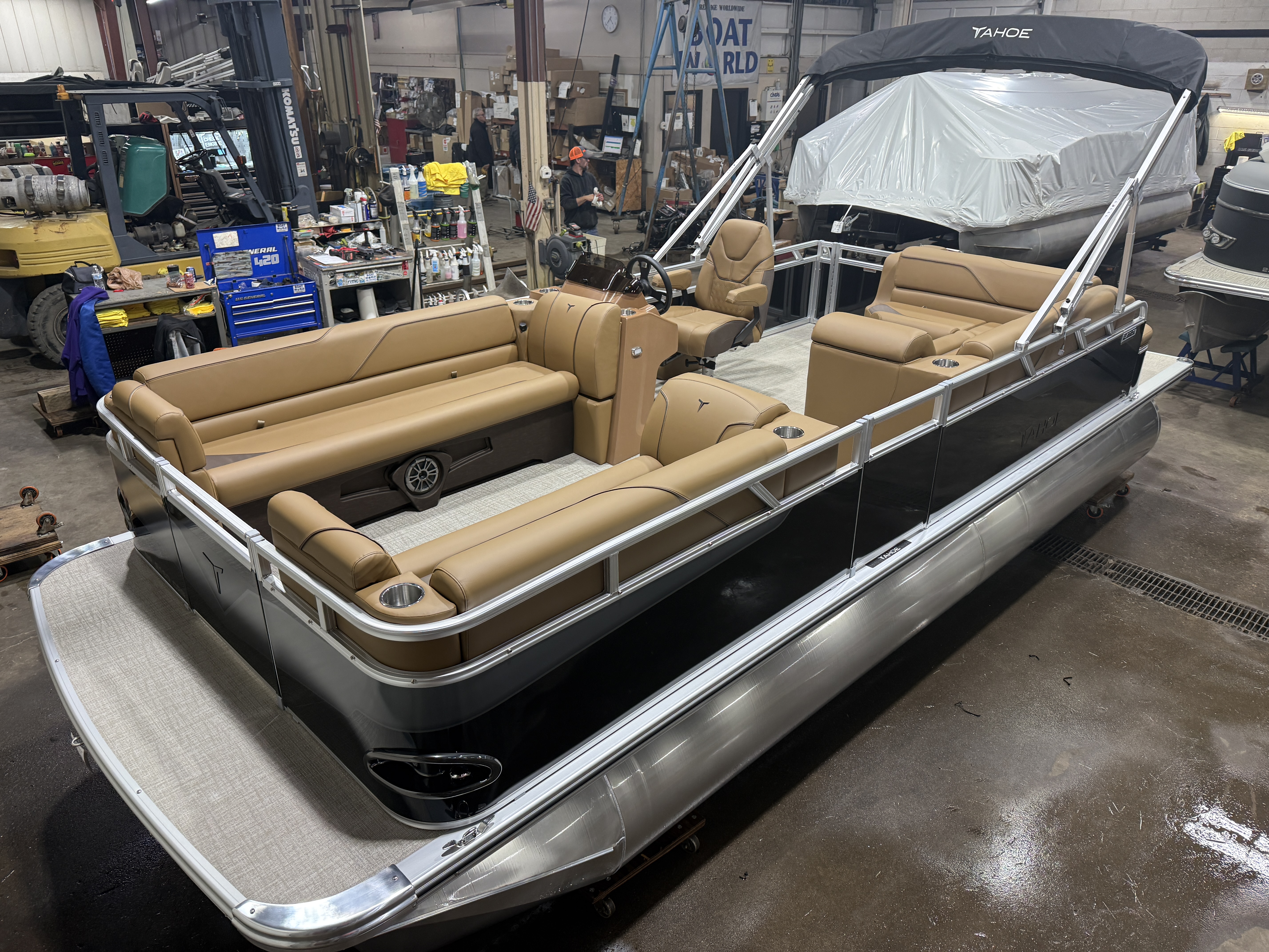 2026 Tahoe Pontoons Sport 2180 Cruise Rear Bench (CRB) 