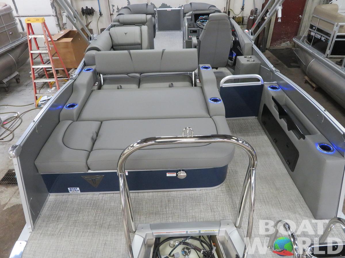 2024 Tahoe Pontoons Cascade 2385 Swingback (VRB) & Honda 4-Stroke EFI