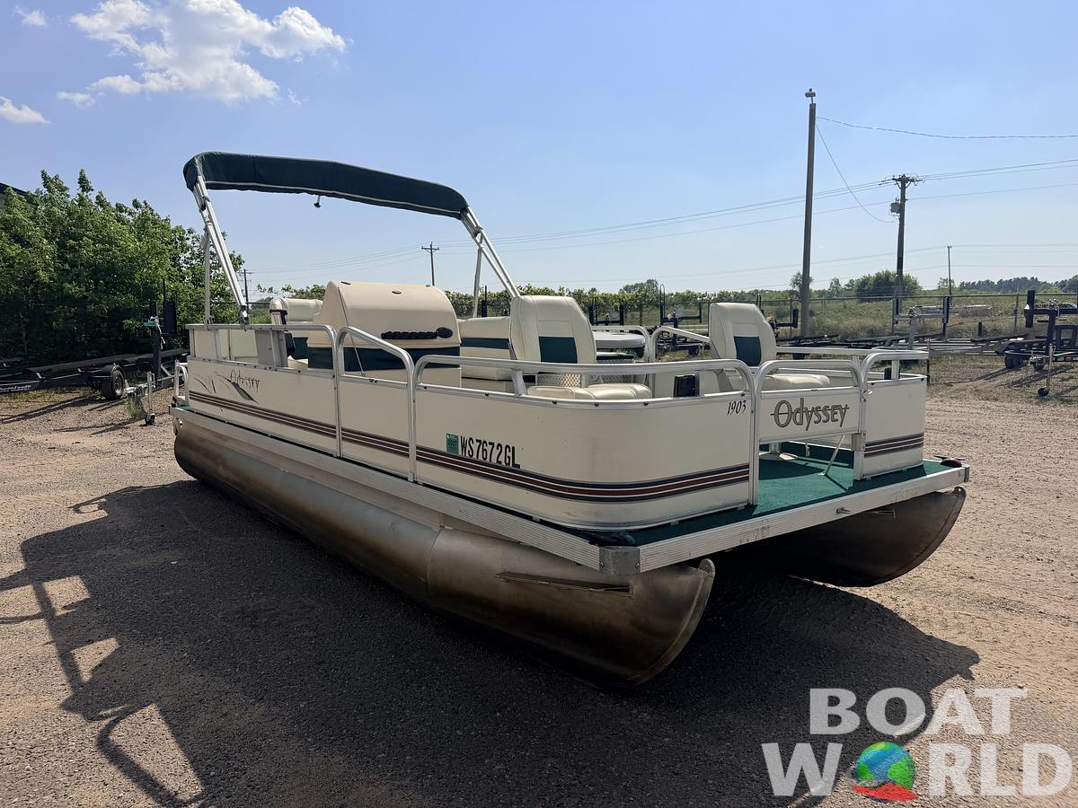 Used 2003 Odyssey 1903 Fish & Cruise & 40HP Johnson 4Stroke -$10,995