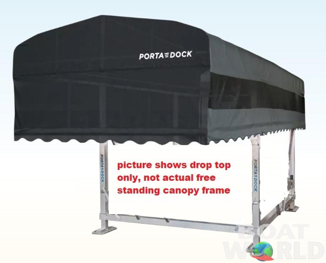 Free Standing Sea-Legs Canopy 120" Wide with 26' or larger