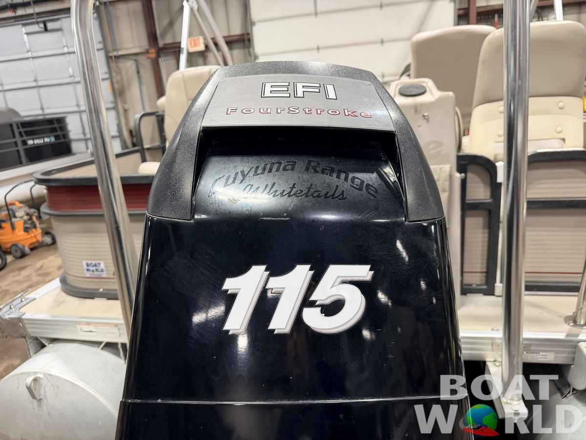 Used 2007 Premier 251 Cast-a-Way Fish & Cruise Pontoon & 115HP Mercury 4Stroke - $19,995