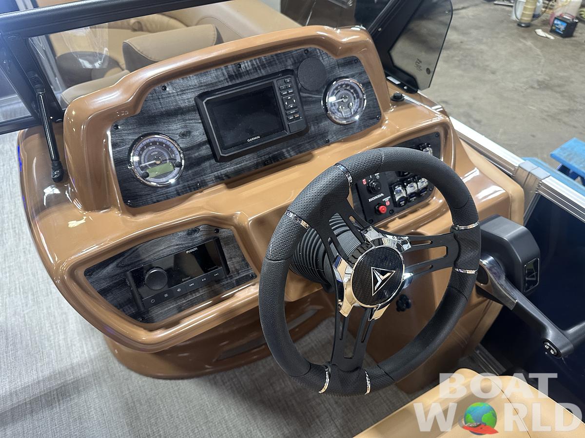 2025 Tahoe Pontoons LTZ 2385 Swingback (VRB) Windshield Tritoon & Honda 4-Stroke EFI