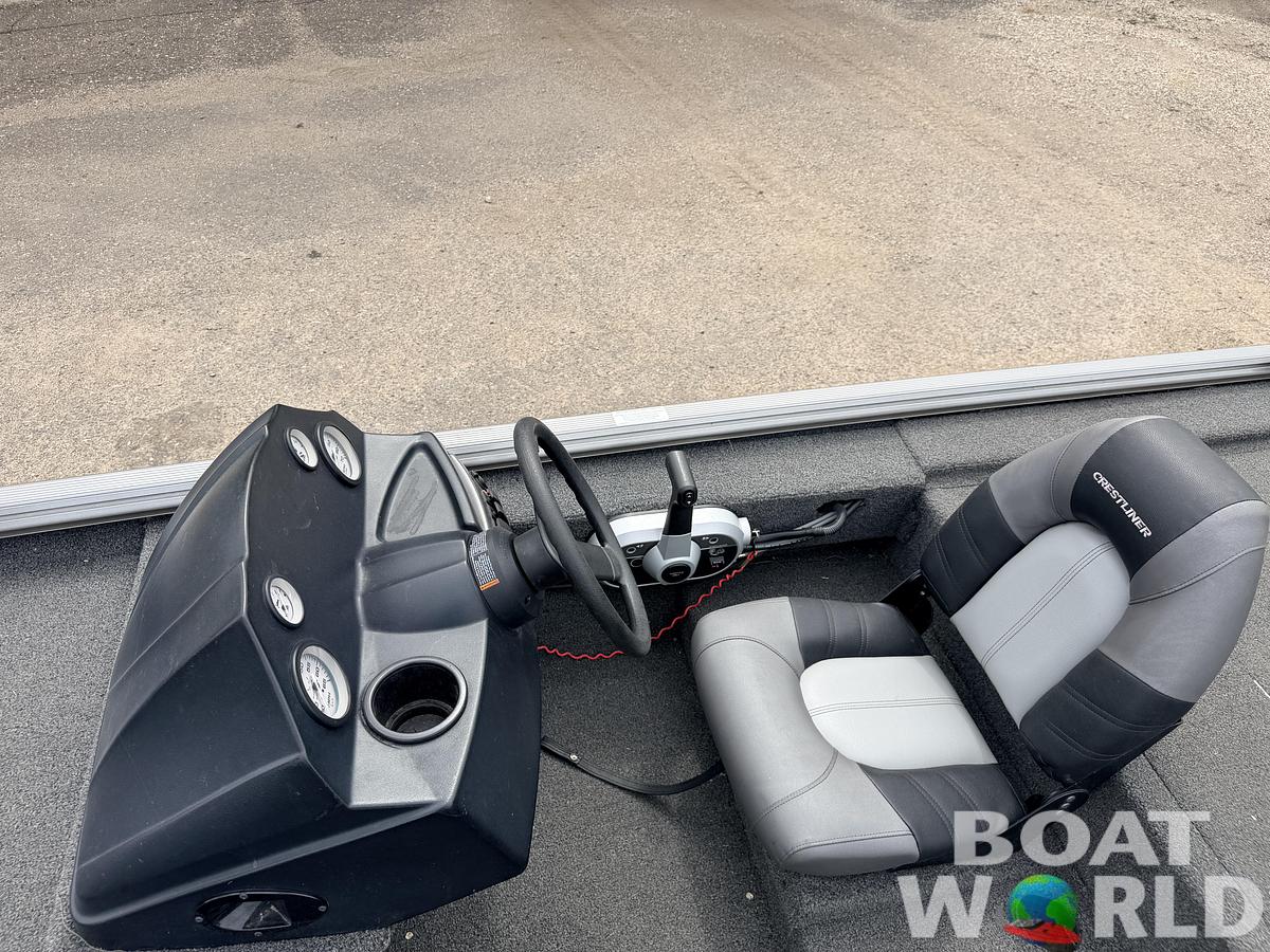 Used 2021 Crestliner 1700 Ridge & 40HP Mercury 4Stroke - $15,995