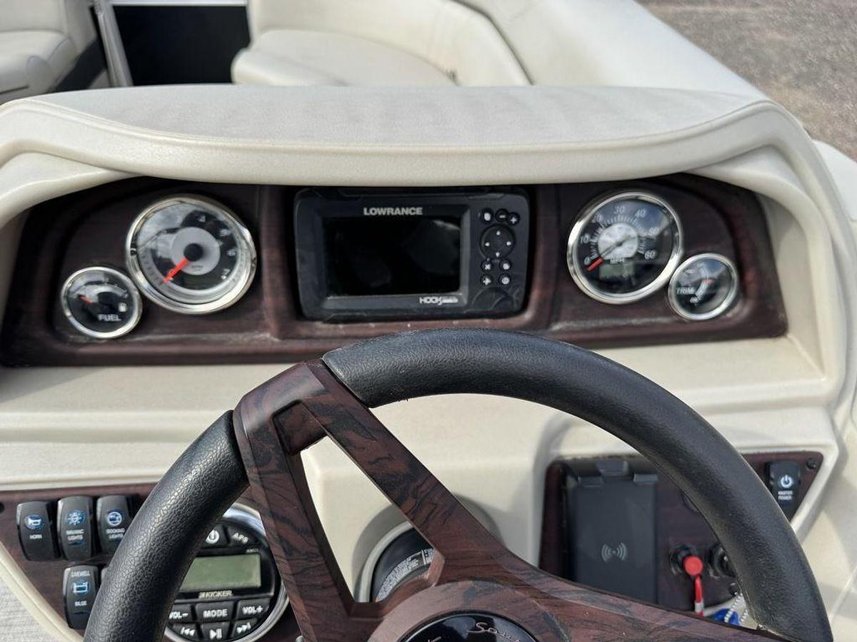Used 2023 South Bay 224RS LE Pontoon & 140HP Suzuki 4-Stroke EFI