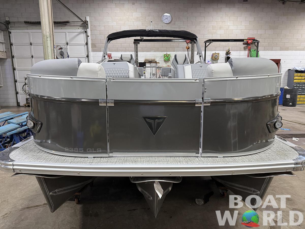 2025 Tahoe Pontoons Cascade 2385 Quad Lounge Shift SS Tritoon & Honda 4-Stroke EFI