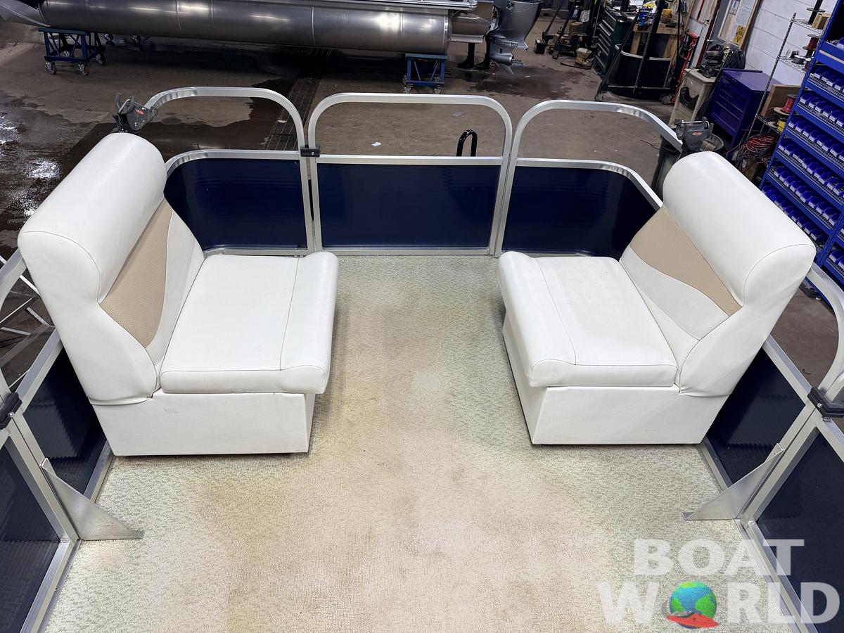 Used 2019 Forester 14' Fish n Fun Pontoon - $10,995