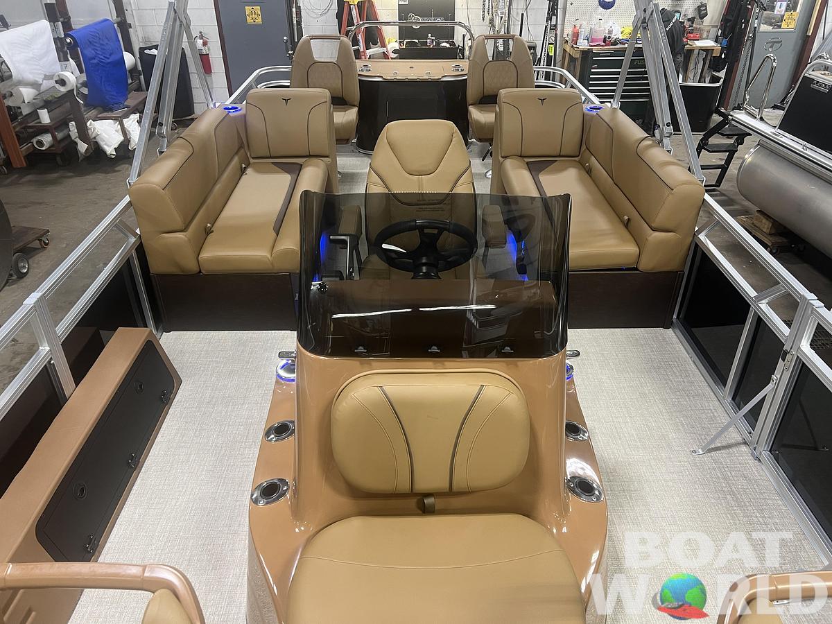 2026 Tahoe Pontoons Sport 2385 Center Console Fish Tritoon
