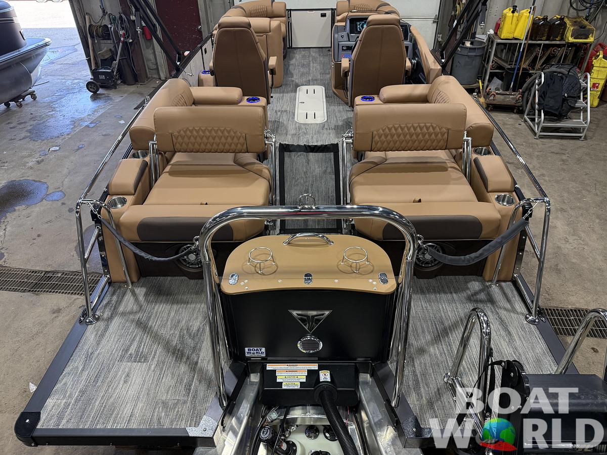 2026 Tahoe Cascade 2385 Quad Lounge Shift SS Tritoon $73995