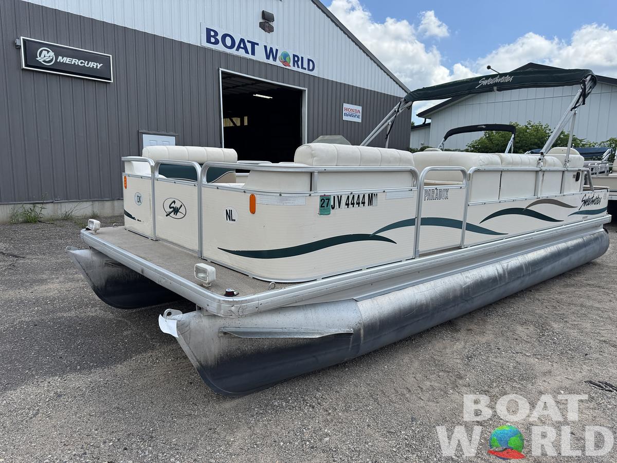 Used 2004 Sweetwater 2222 DF Pontoon WITH SEA LEGS
