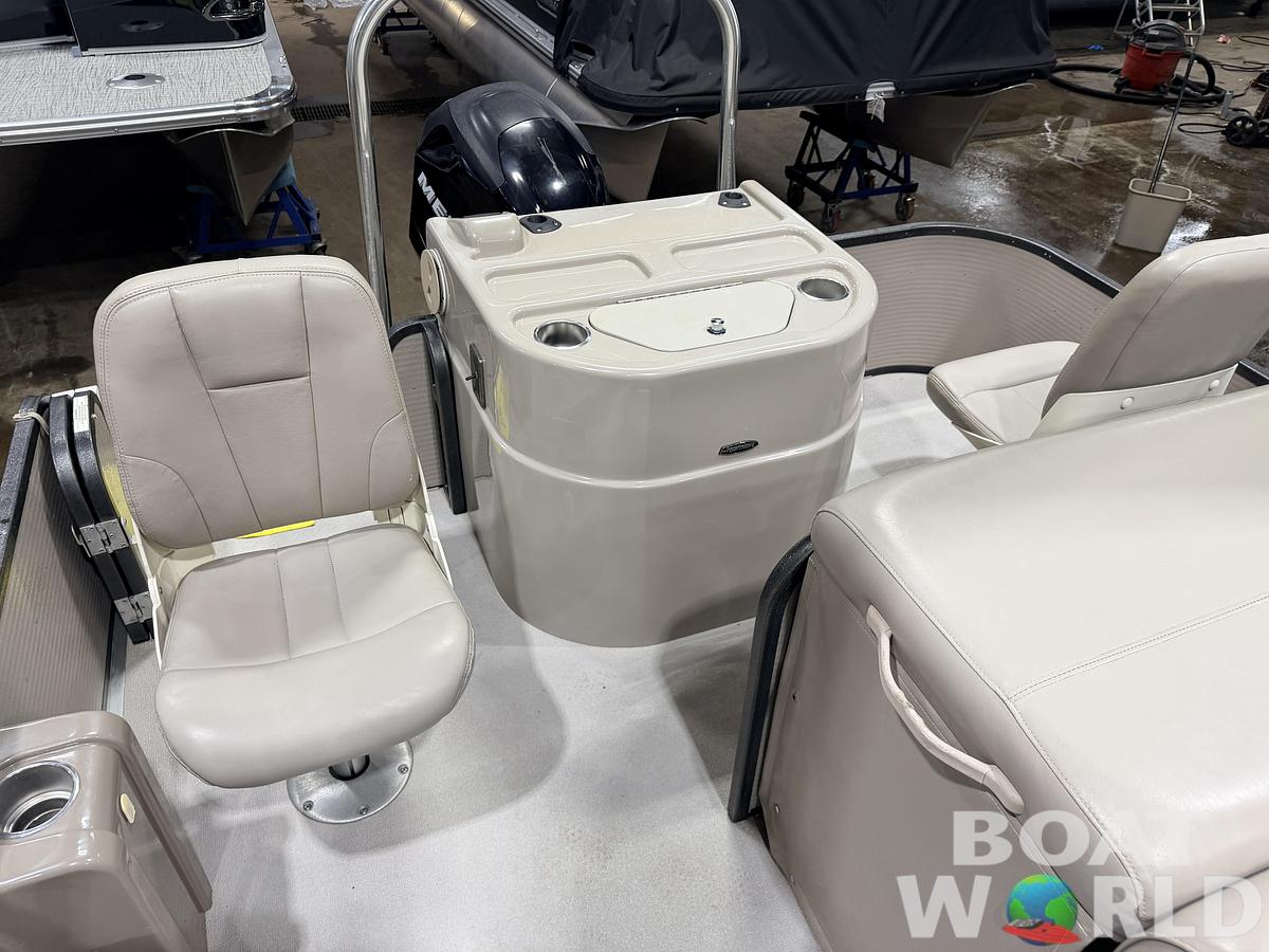 Used 2007 Premier 251 Cast-a-Way Fish & Cruise Pontoon & 115HP Mercury 4Stroke - $19,995